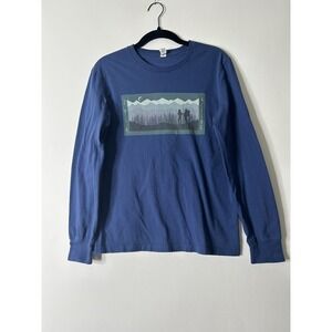 Zyia Active Women Size M Long Sleeve 100% Cotton Tee Shirt